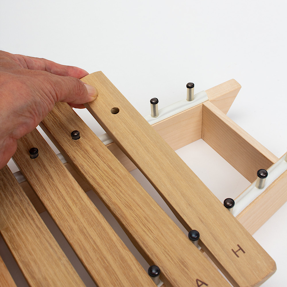 アウリスシロホン（木琴） ペンタトニック7音：おもちゃ：百町森