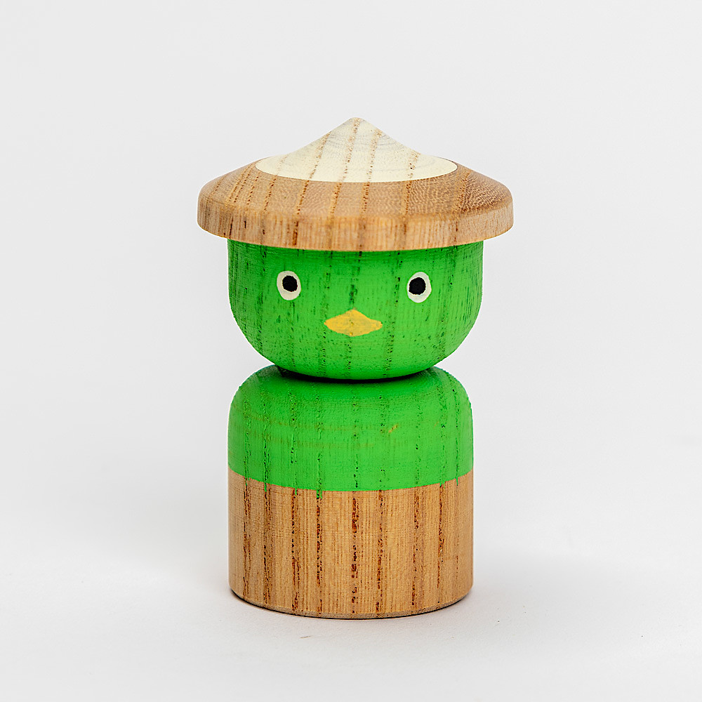 こま人形 繁盛かっぱ：おもちゃ：百町森