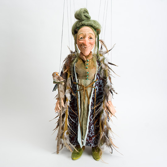 MAXIマリオネット 魔女：おもちゃ：百町森