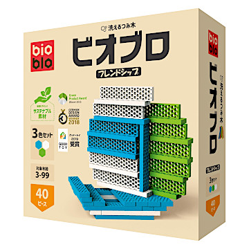 ビオブロ フレンドシップ40pcs：おもちゃ：百町森