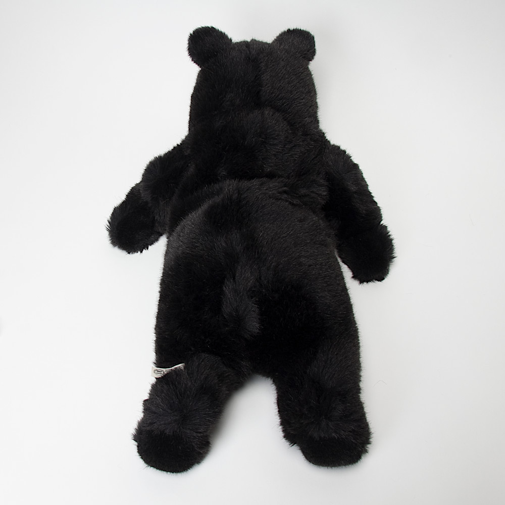 4603 ソフトブラックベア（大）：おもちゃ：百町森