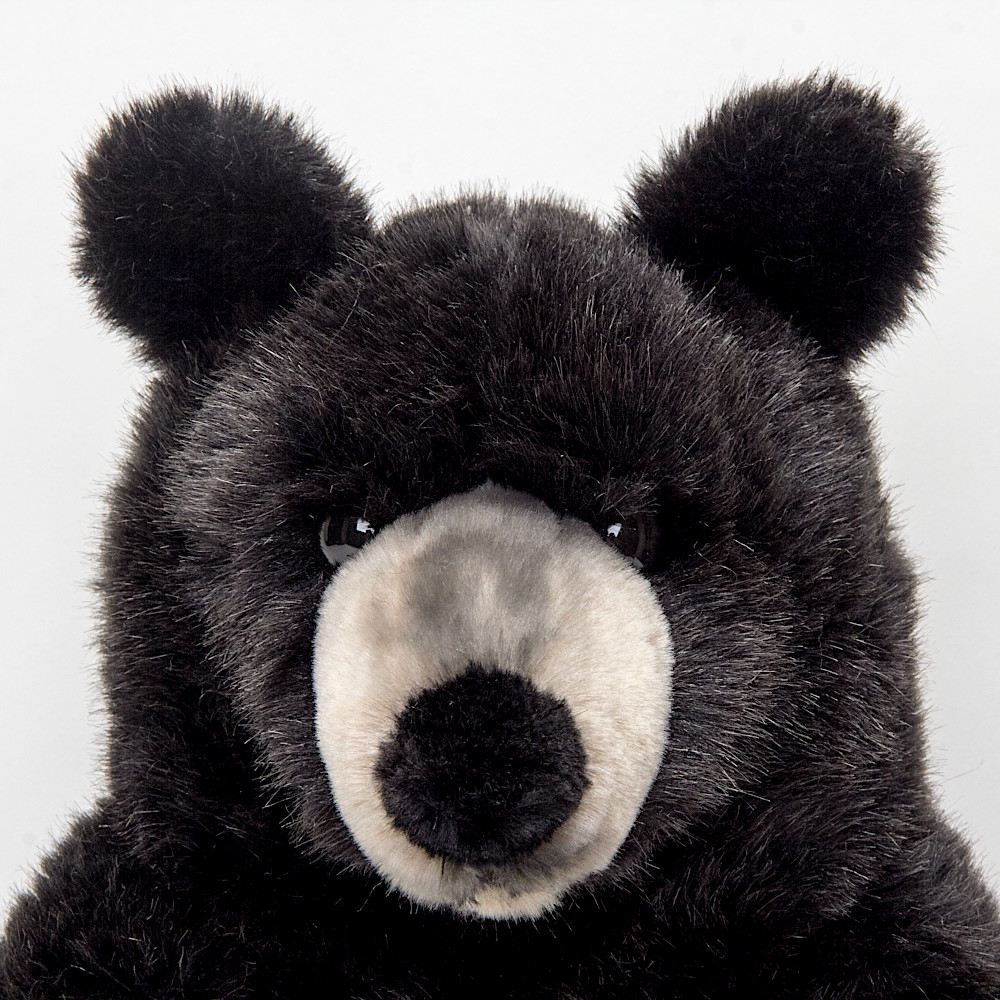 4603 ソフトブラックベア（大）：おもちゃ：百町森