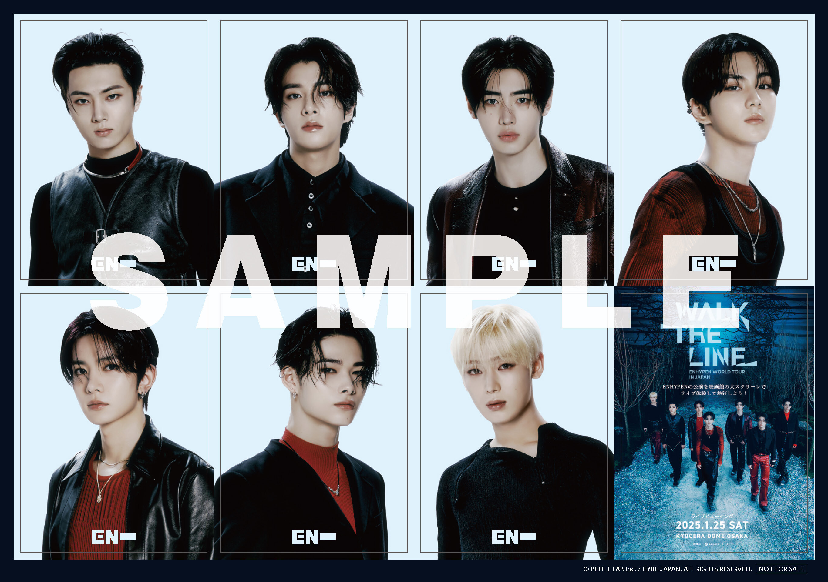 ENHYPEN WORLD TOUR 'WALK THE LINE' IN JAPAN 特設サイト