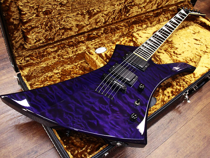 Jackson Stars Limited KE-TN02STB EMG Trans Purple 中古｜ギター買取