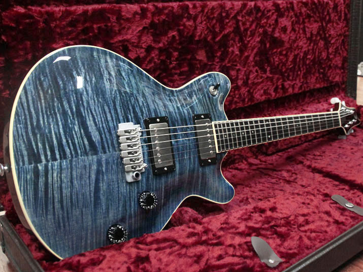 T's Guitars Arc-Standard VS100N Flame Arctic Blue 中古｜ギター買取