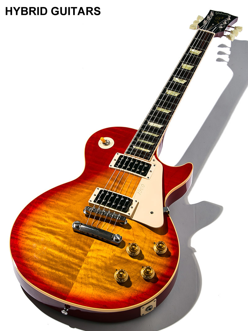 Gibson Les Paul Classic Plus Cherry Sunburst Les Paul Model Logo