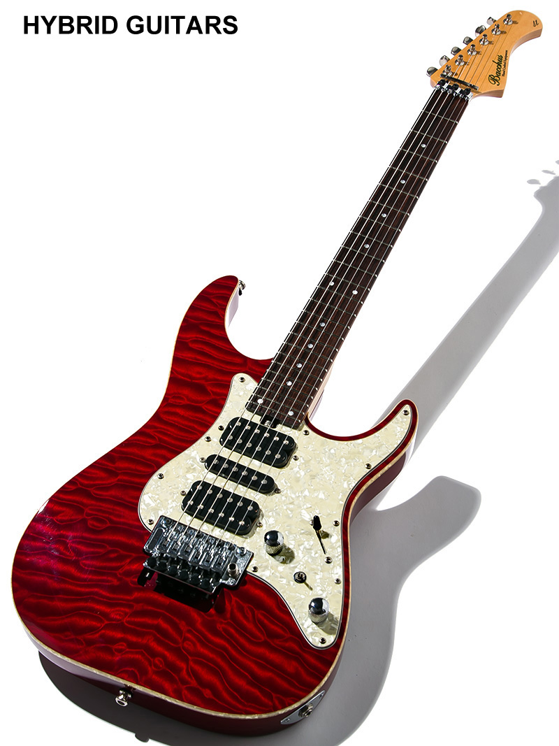 Bacchus Stratocaster Type Trans Red 中古｜ギター買取の東京新宿