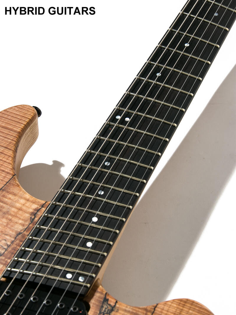 Overload Custom Guitars Rea7 Spalted Maple Natural 中古｜ギター
