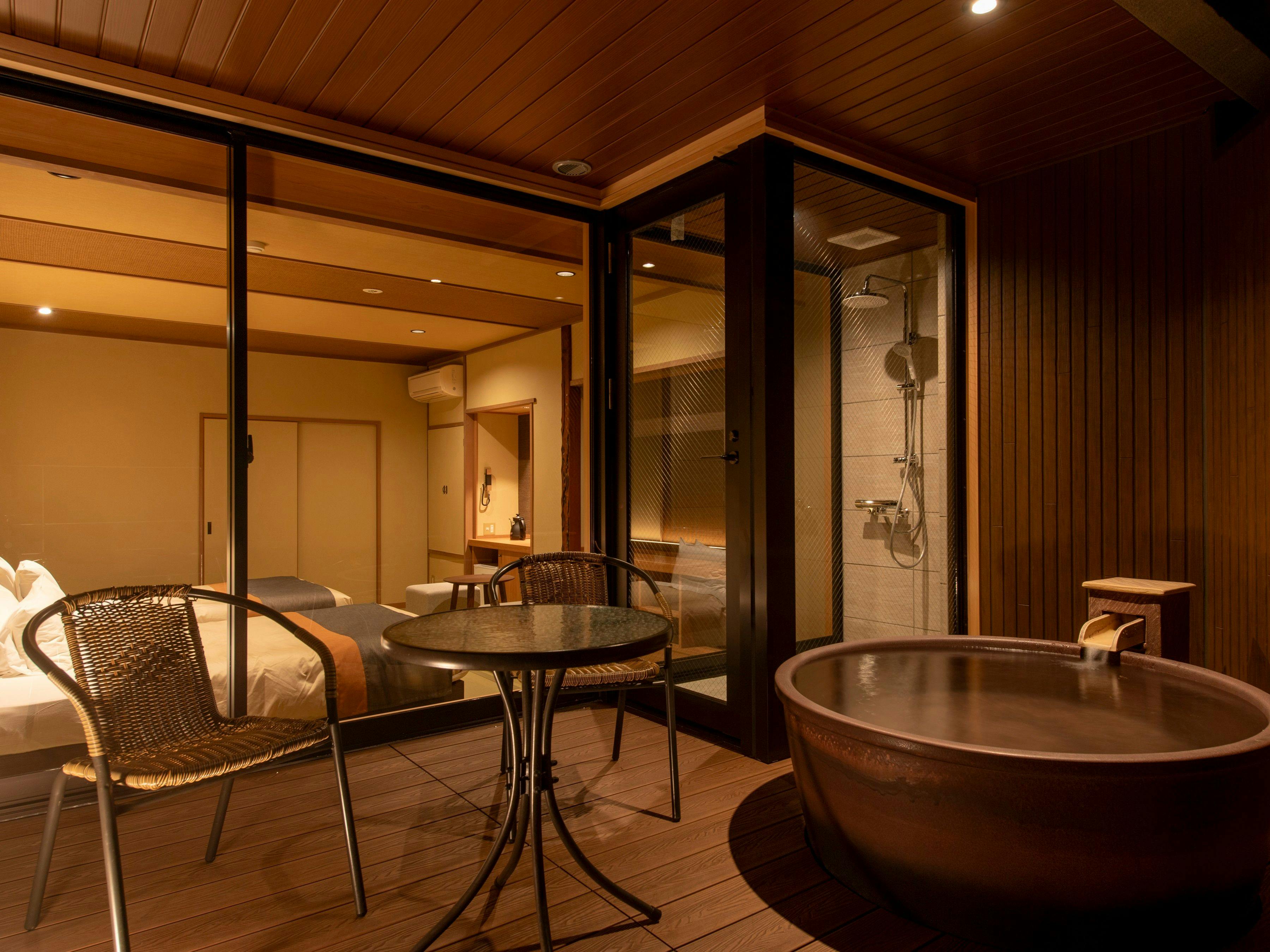 石花海 別邸 海うさぎ - 2023年12月リニューアル！バルコニー露天風呂