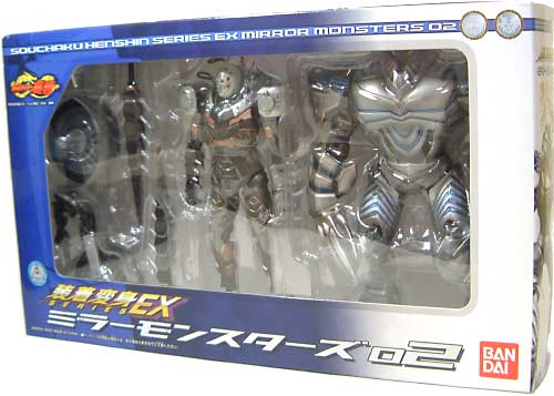 バンダイ ミラーモンスターズ 02 (仮面ライダー龍騎） 装着変身EX 002