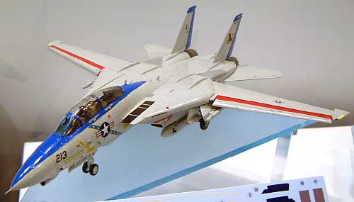 1/72 飛行機 限定生産 F-14D トムキャット VF-213 ブラックライオンズ