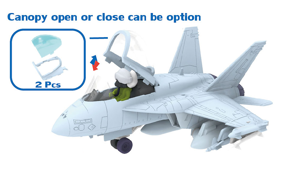 フリーダムモデル アメリカ海軍 F/A-18E スーパーホーネット 単座型