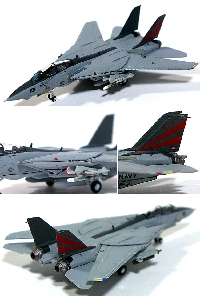 ホーガンウイングス F-14A トムキャット アメリカ海軍 VF-154 ブラック