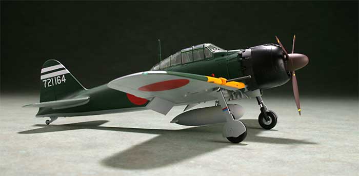 技MIX 内部構造再現模型 零式艦上戦闘機 52乙型 第721海軍航空隊 神雷