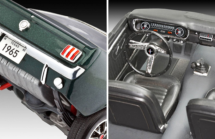 カーモデル '65 フォード マスタング 2＋2 ファストバック Revell (レベル)