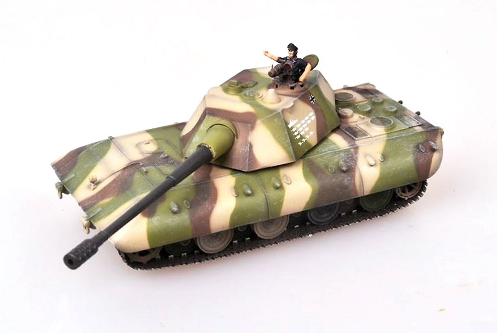 1/72 AFV 完成品モデル ドイツ E-100 C型 超重戦車 迷彩塗装 1946年
