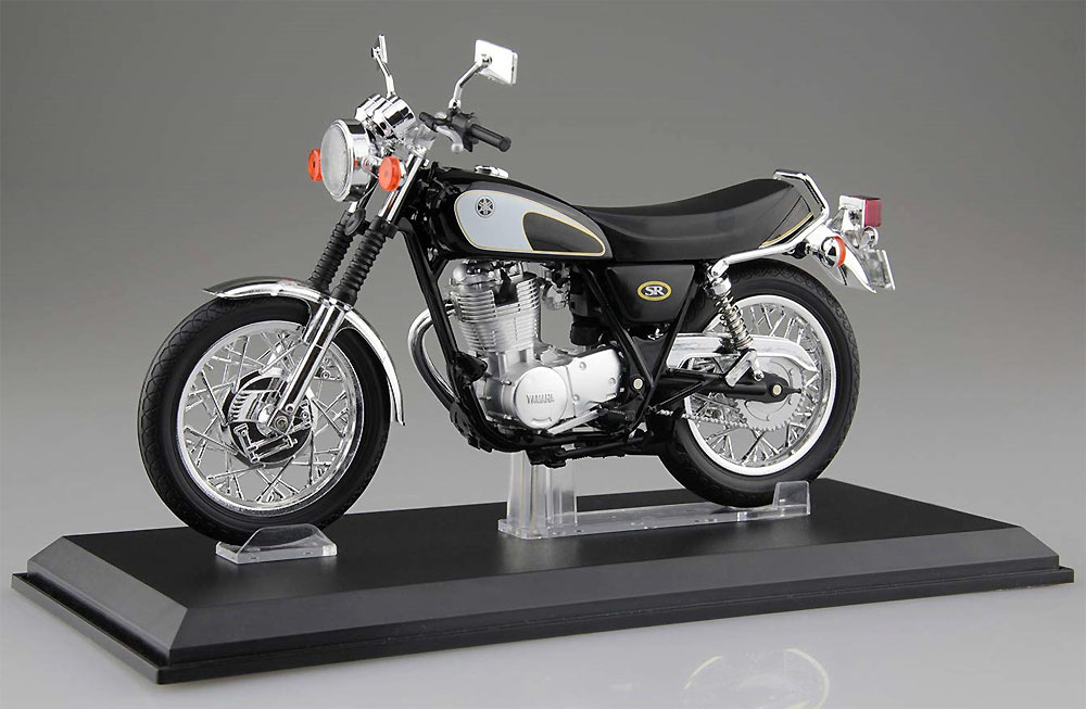 1/12 完成品バイクシリーズ ヤマハ SR400 & 500 グリタリングブラック