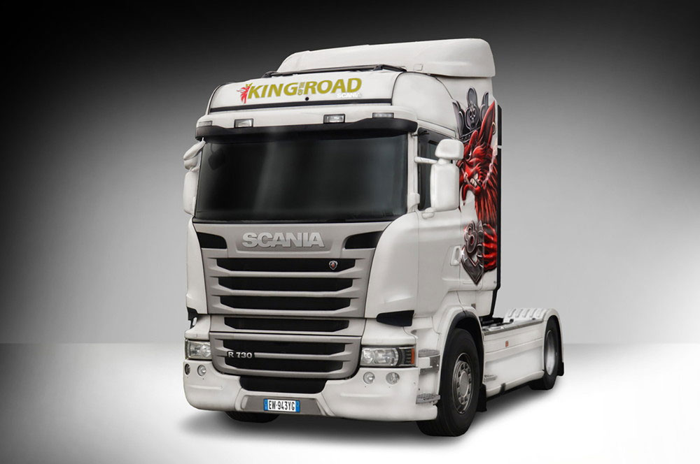 イタレリ スカニア R730 ストリームライン トラクターヘッド 1/24