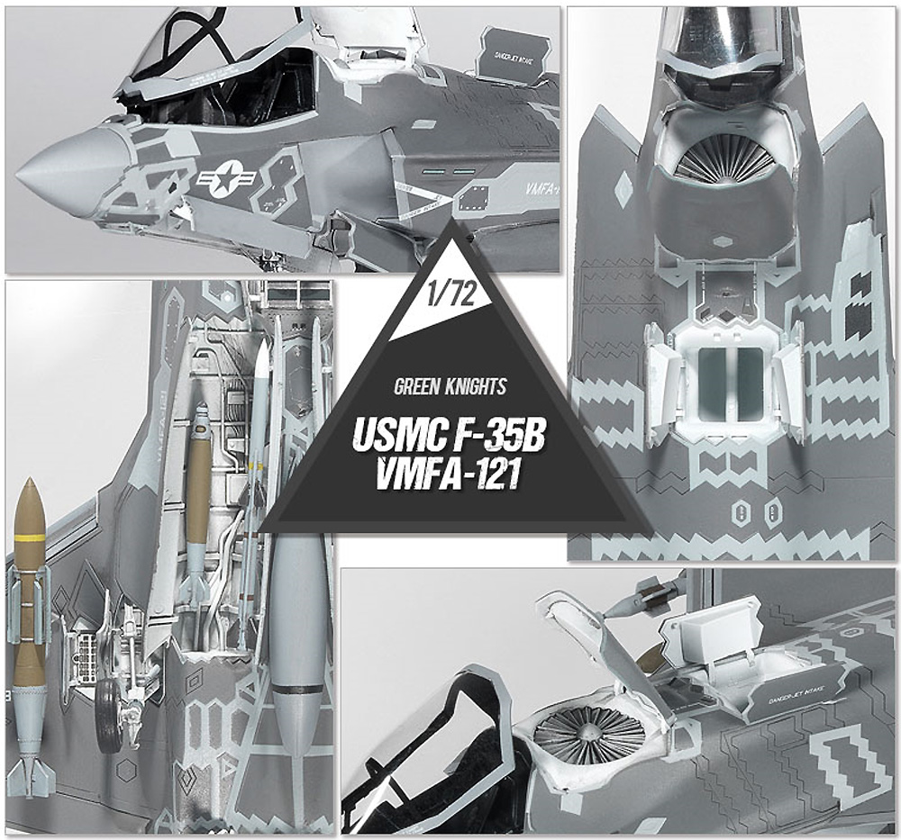 1/72 Aircrafts アメリカ海兵隊 F-35B ライトニング 2 VMFA-121