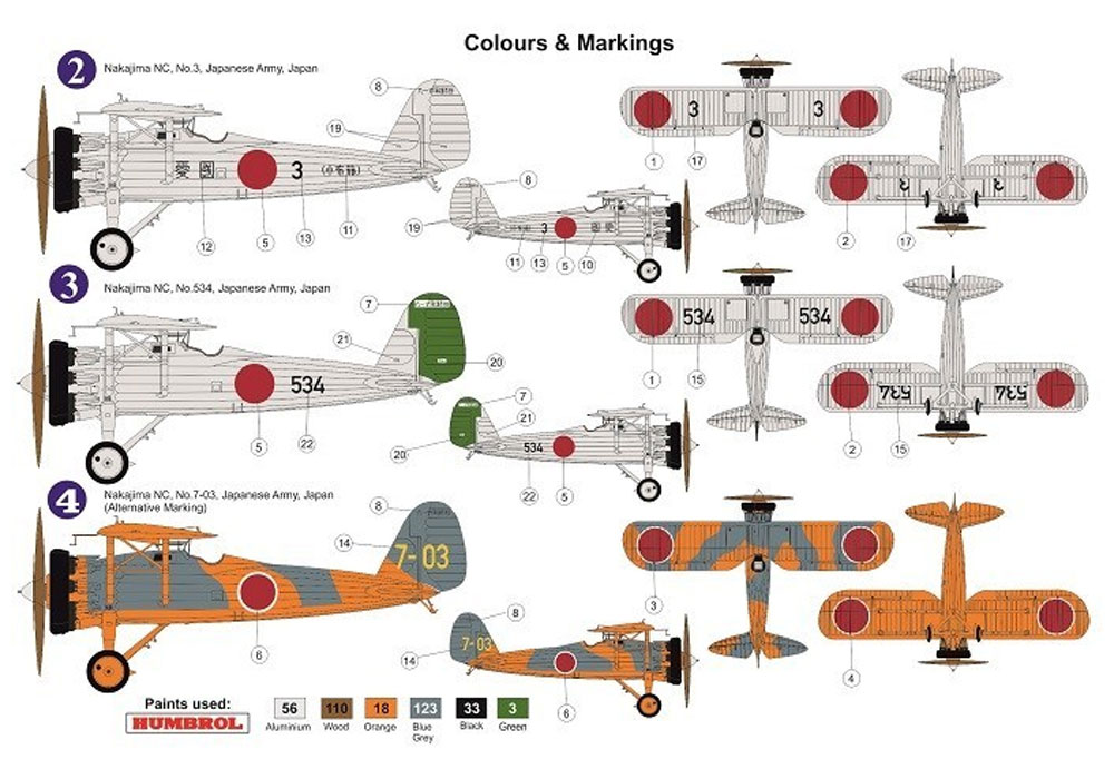 1/72 エアクラフト プラモデル 中島 NC 91式戦闘機 日本陸軍飛行戦隊
