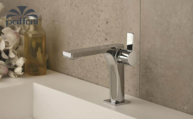 ROCK L字型 洗面混合水栓 | paffoni | RO075CR RO071CR