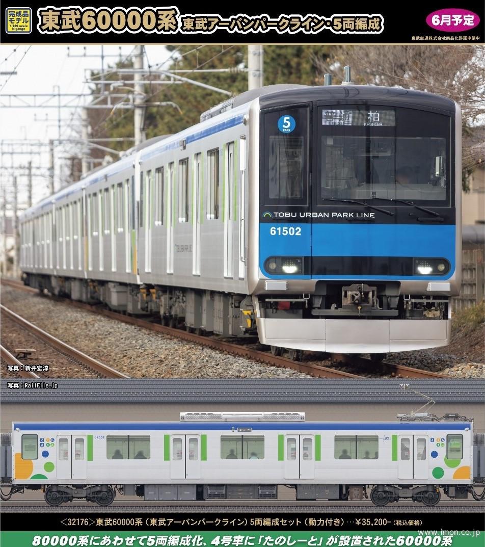東武60000系（アーバンパークライン・アンテナ増設・車番選択式