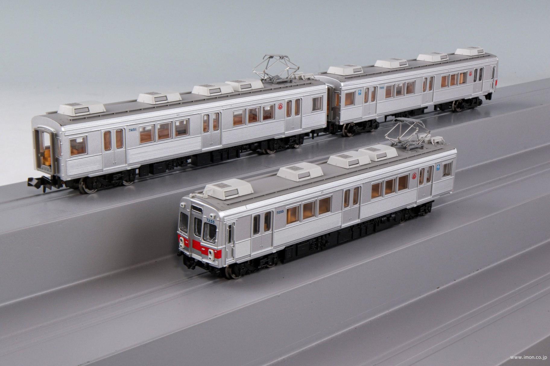東急7200系（池上線・冷房車・赤帯）3両 | 鉄道模型店 Models IMON