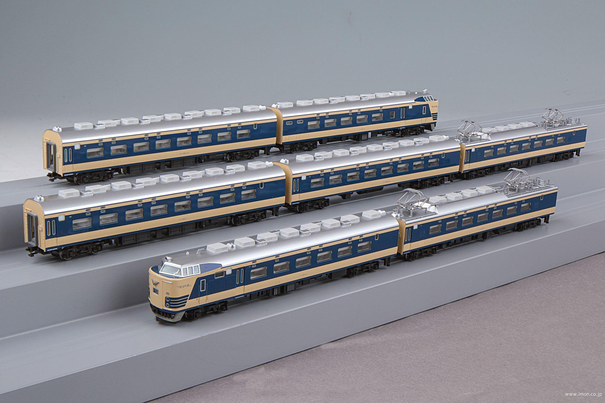 581系スリットタイフォン 基本7両 | 鉄道模型店 Models IMON