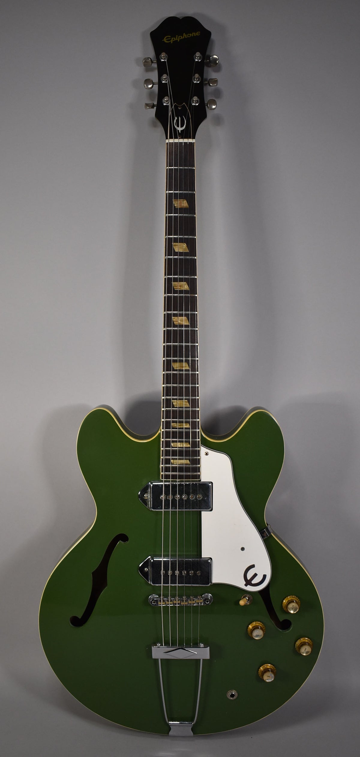 1966 Epiphone Casino Olive Drab Hollowbody Refin w/Bag – Imperial