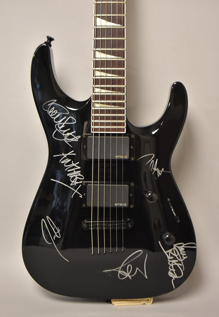 2012 Jackson DKXT Archtop Dinky Black Anthrax Signed w/OSSC