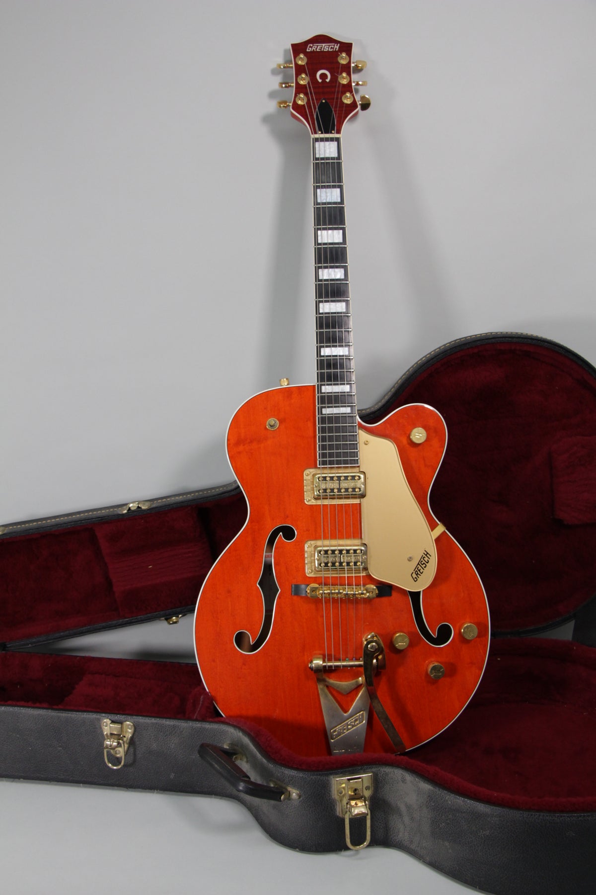 1995 Gretsch 6120 Nashville Orange w/OHSC – Imperial Vintage Guitars