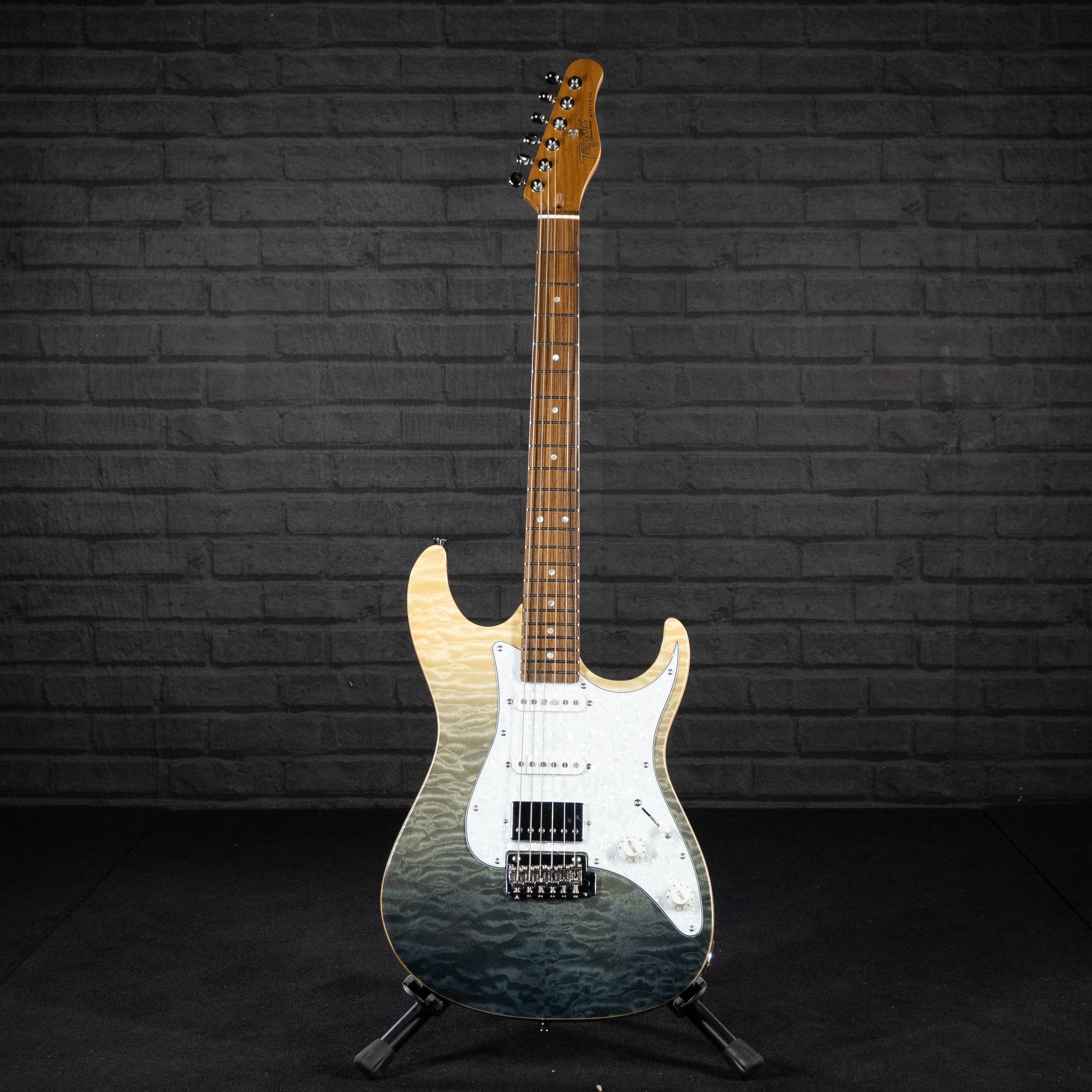 Tagima Stella DW Electric Guitar (Transparent Blackfade)