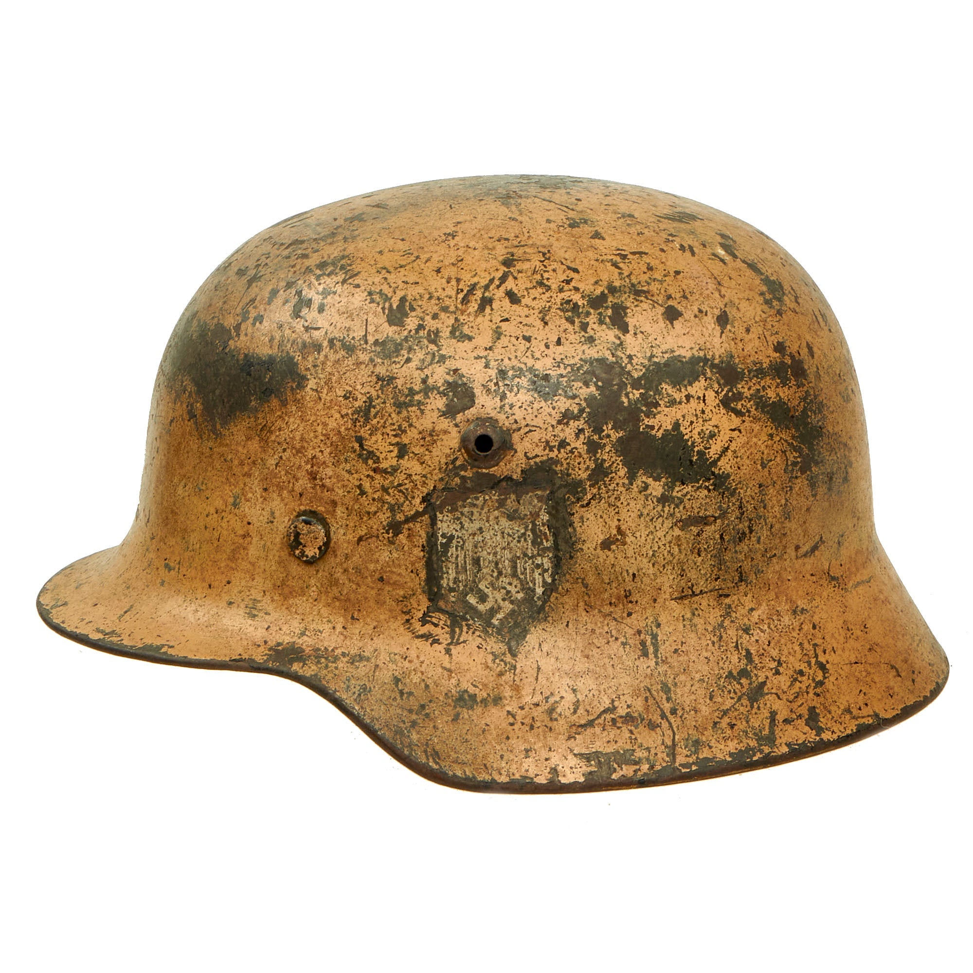 Original German WWII Named DAK Afrikakorps Camouflage Heer Army