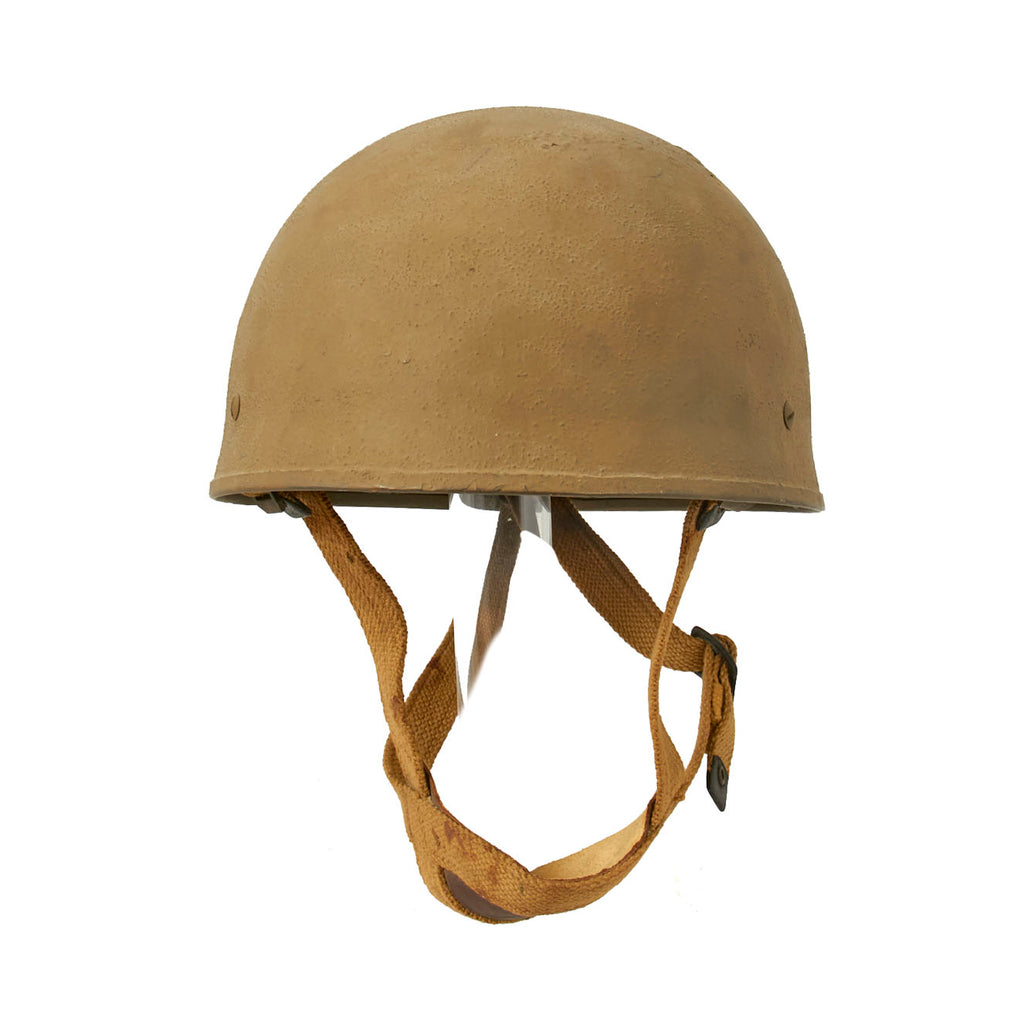 Original British WWII HSAT MKII Paratrooper Helmet By BMB Dated