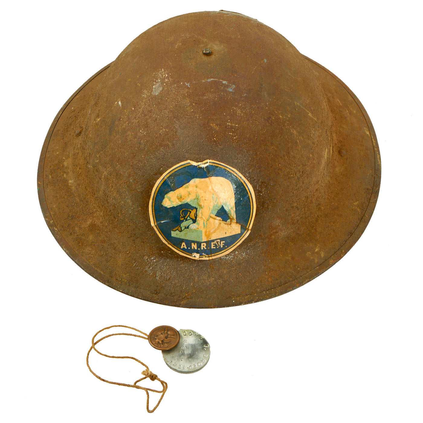 Original U.S. WWI & America North Russia Expeditionary Force 339th