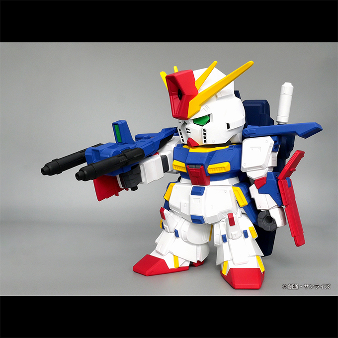 ジャンボソフビフィギュアSD MSZ-010 ZZガンダムーSDガンダムー | 株式