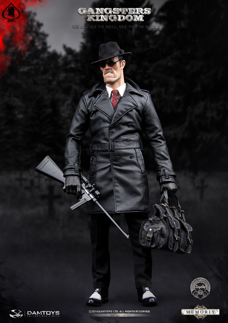 Gangsters Kingdom Spade J Memories Version 12 inch figure Damtoys