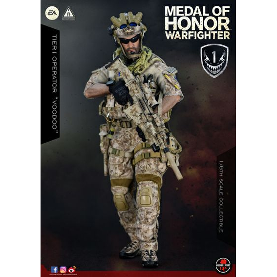 Medal of Honor Warfighter Tier One Operator Voodoo 1:6 figure