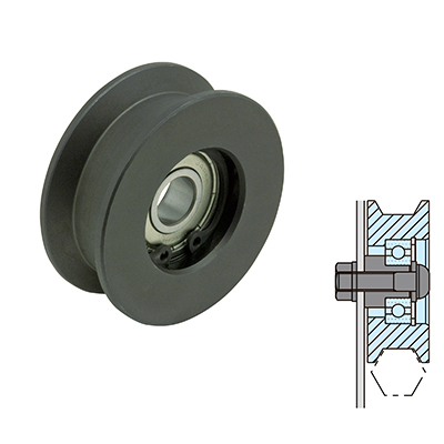 ガイドローラー(V型 、シングルベアリング) - イマオコーポレーション