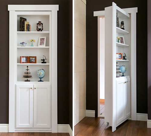 隠し扉 hidden door 秘密の部屋への扉