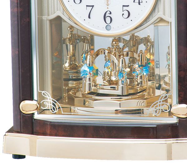 メロディクロック セイコー置時計エンブレム SEIKO置き時計 HW591B