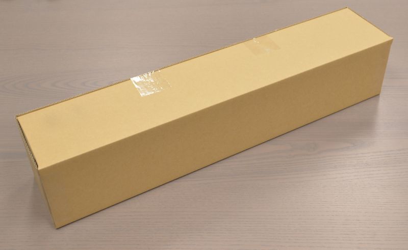 無地幅広ポスター用ダンボール箱 75×75×長530(mm)「100枚