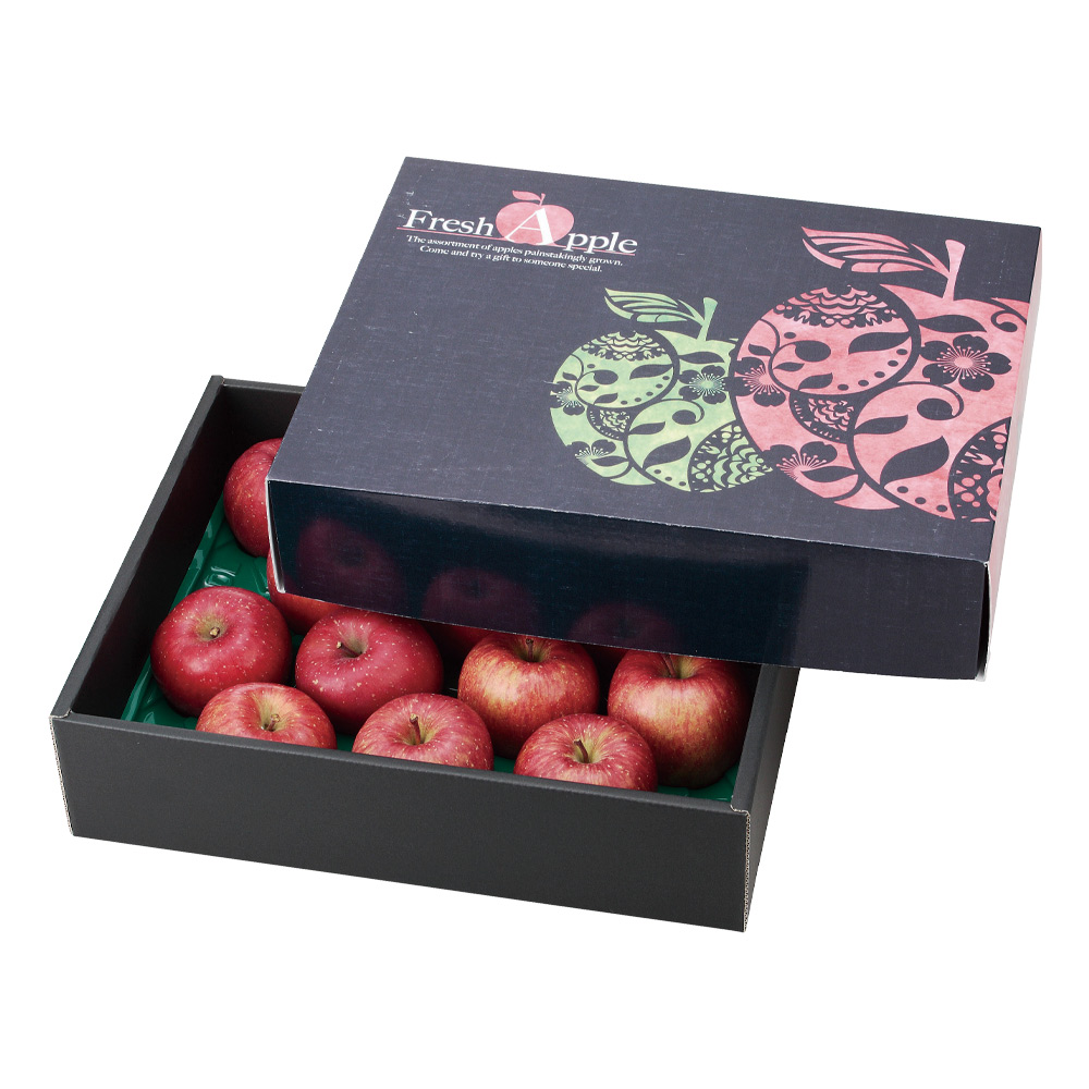 ギフト箱 アダムとりんご 345×435×115mm「30枚」 | ダンボール箱・梱包