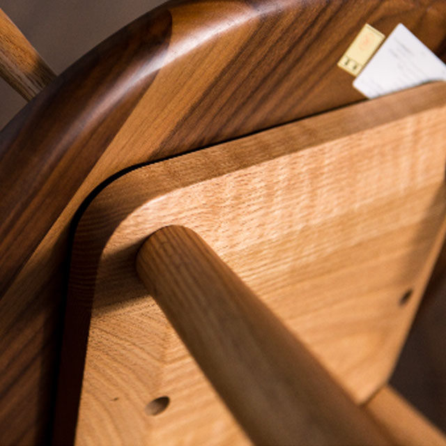 回転ダイニングチェア ナガノインテリア REAL DC341-0W – 家具の