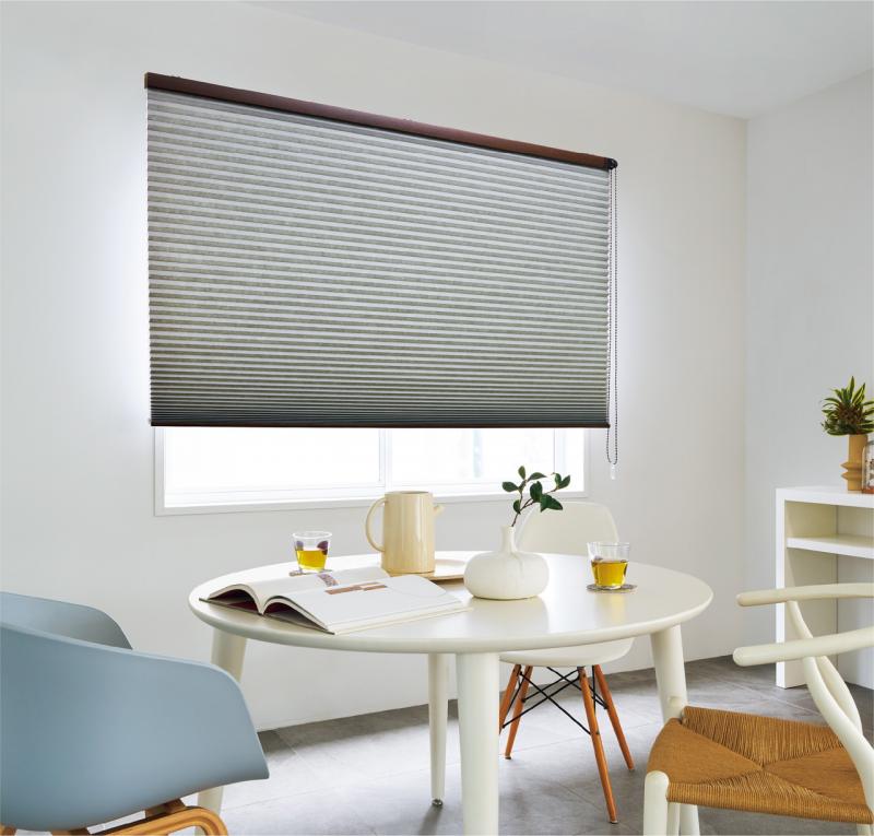 ハニカムスクリーン レフィーナ25・ココン(防炎)H3004～3012・アップ