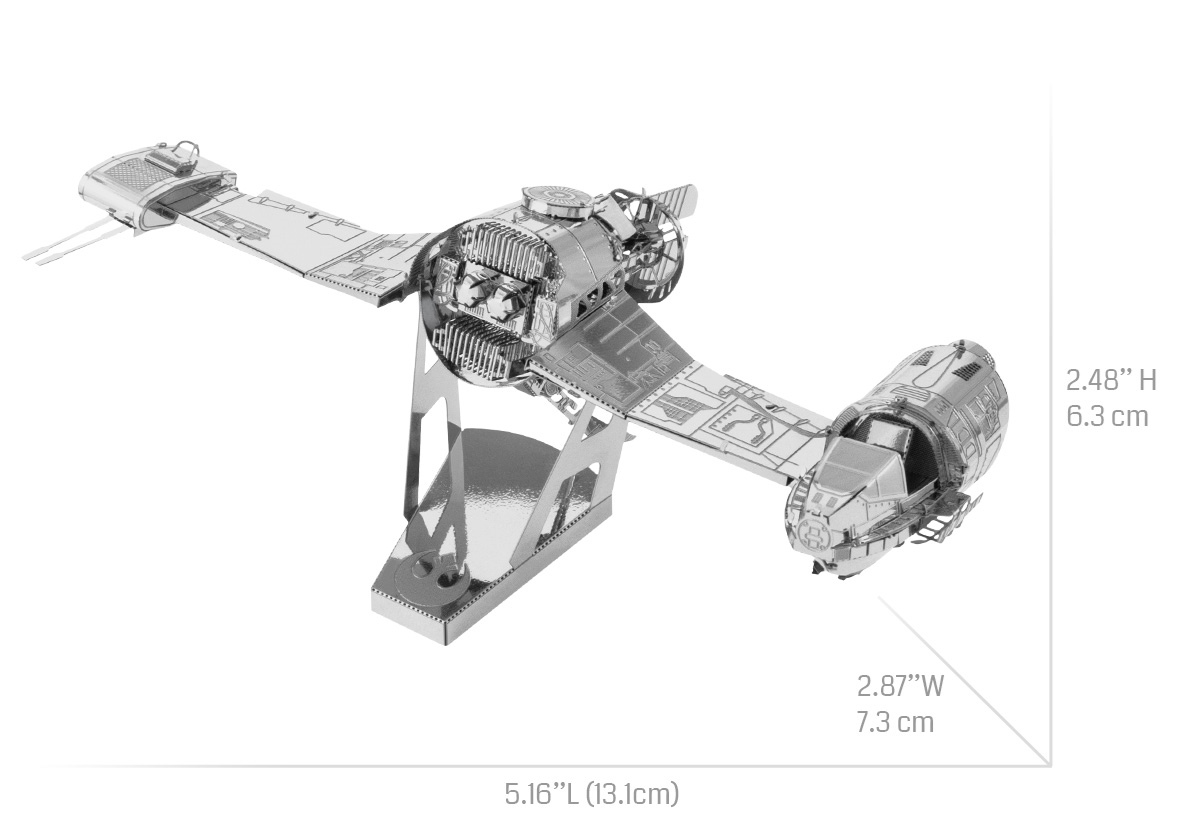 Metal Earth Star Wars - Resistance Ski Speeder 3D Metal Models
