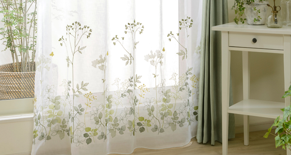 刺繍レースカーテン｜カーテン通販専門店インズ｜カーテン専門の