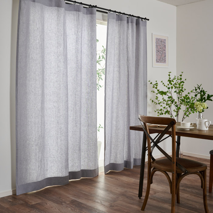 set》上質なリネン100％カーテンランネル おまとめレースセット（D