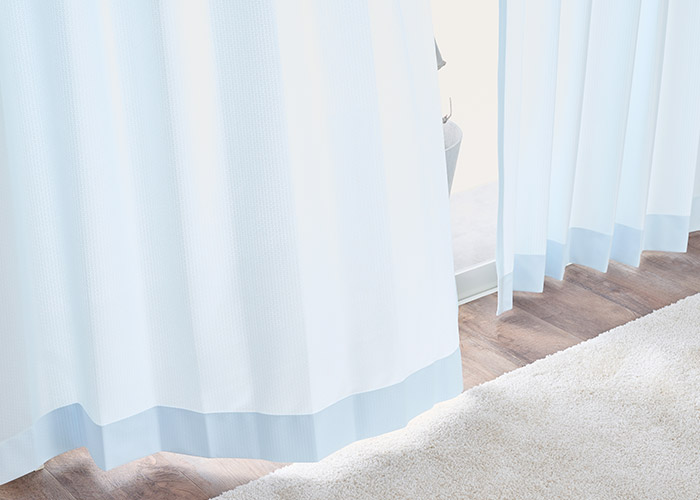 5色 パステルカラーがおしゃれな防炎・遮熱・遮像レースカーテン