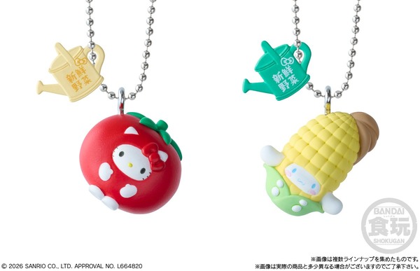 ハローキティやクロミたちが“新鮮野菜”に！？「サンリオキャラクターズ